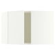 SEKTION Armoire murale d'angle, blanc/Aspudden blanc mat, 26x15x20 "