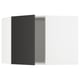 SEKTION Armoire murale d'angle, blanc/Nickebo anthracite mat, 26x15x20 "