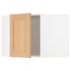 SEKTION Armoire murale d'angle, blanc/Vedhamn chêne, 26x15x20 "