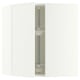 SEKTION Armoire murale d'angle+rgt pivot, blanc/Aspudden blanc mat, 26x15x30 "
