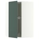 SEKTION Armoire murale d'angle+rgt pivot, blanc/Aspudden gris-vert foncé, 26x15x40 "