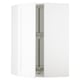 SEKTION Armoire murale d'angle+rgt pivot, blanc Enköping/blanc effet bois, 26x15x40 "