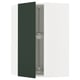 SEKTION Armoire murale d'angle+rgt pivot, blanc/Havstorp vert profond, 26x15x40 "