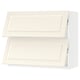 SEKTION Armoire murale horiz+2ptes, blanc/Bodbyn blanc cassé, 36x15x30 "