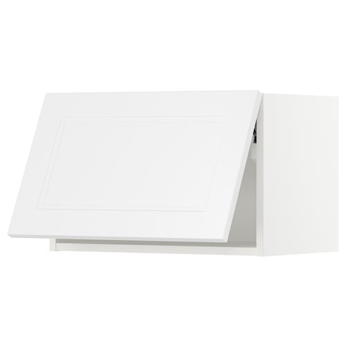 SEKTION Armoire murale horizontale, blanc/Axstad blanc mat, 24x15x15 "