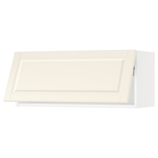 SEKTION Armoire murale horizontale, blanc/Bodbyn blanc cassé, 36x15x15 "