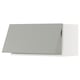 SEKTION Armoire murale horizontale, blanc/Havstorp gris clair, 30x15x15 "