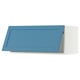 SEKTION Armoire murale horizontale, blanc/Lerhyttan bleu, 36x15x15 "