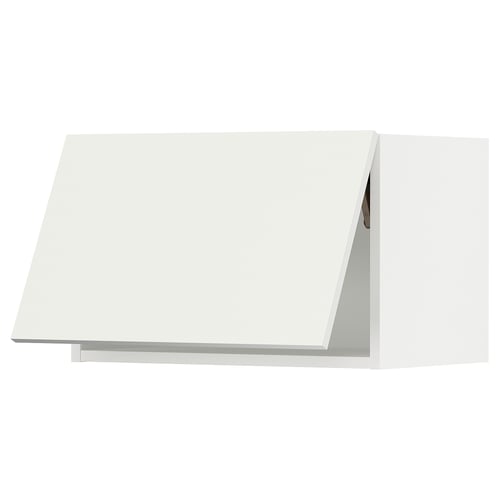SEKTION Armoire murale horizontale, blanc/Vallstena blanc, 24x15x15 "