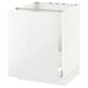 SEKTION / MAXIMERA Arm inf évier/tri/2 faces, blanc/Ringhult blanc, 24x24x30 "