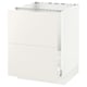 SEKTION / MAXIMERA Arm inf évier/tri/2 faces, blanc/Veddinge blanc, 24x24x30 "