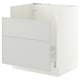 SEKTION / MAXIMERA Arm inf pr évier TALLSJÖN, blanc/Aspudden gris clair, 30x24x30 "