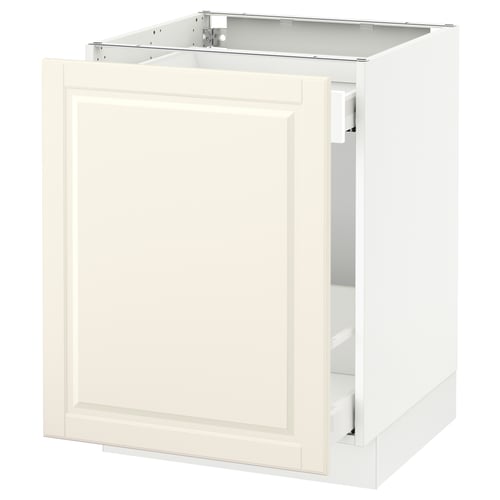 SEKTION / MAXIMERA Arm inf tri/1 pte, blanc/Bodbyn blanc cassé, 24x24x30 "
