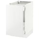 SEKTION / MAXIMERA Arm inf tri/1 pte, blanc/Ringhult blanc, 18x24x30 "