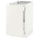 SEKTION / MAXIMERA Arm inf tri/1 pte, blanc/Veddinge blanc, 18x24x30 "