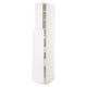 SEKTION / MAXIMERA Armoire av 4t/1p/2tb coulis, blanc/Axstad blanc mat, 15x24x90 "