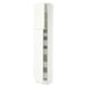SEKTION / MAXIMERA Armoire haute+2 ptes/tablettes/5tir, blanc/Aspudden blanc mat, 18x15x90 "