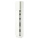 SEKTION / MAXIMERA Armoire haute+2 ptes/tablettes/5tir, blanc/Aspudden blanc mat, 15x15x80 "