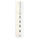 SEKTION / MAXIMERA Armoire haute+2 ptes/tablettes/5tir, blanc/Bodbyn blanc cassé, 15x24x90 "