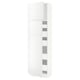 SEKTION / MAXIMERA Armoire haute+2 ptes/tablettes/5tir, blanc/Ringhult blanc, 24x15x80 "