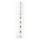 SEKTION / MAXIMERA Armoire haute+2 ptes/tablettes/5tir, blanc/Ringhult blanc, 15x24x90 "