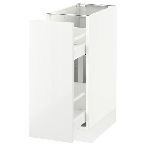 SEKTION / MAXIMERA Armoire inf rgt coul, blanc/Ringhult blanc, 12x24x30 "