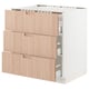 SEKTION / MAXIMERA Armoire inf tbl cui/3 faces/3 tir