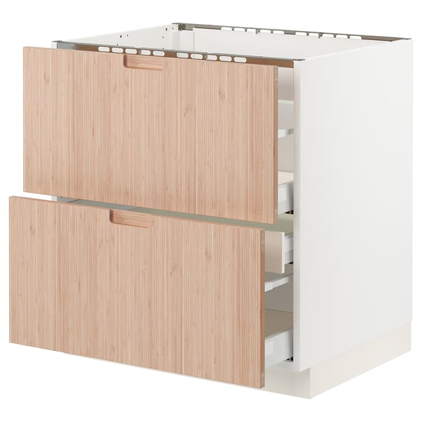 SEKTION / MAXIMERA Armoire inf tbl cuis/2faces/3tir