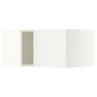 SEKTION Surmeuble réfr/cong 2 ptes, blanc/Aspudden blanc mat, 30x24x15 "