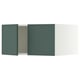 SEKTION Surmeuble réfr/cong 2 ptes, blanc/Aspudden gris-vert foncé, 30x24x15 "