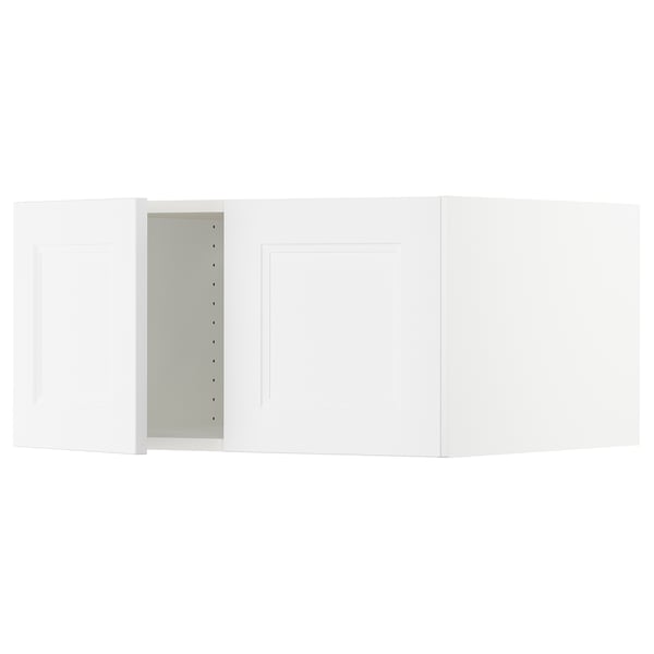 SEKTION Surmeuble réfr/cong 2 ptes, blanc/Axstad blanc mat, 30x24x15 "