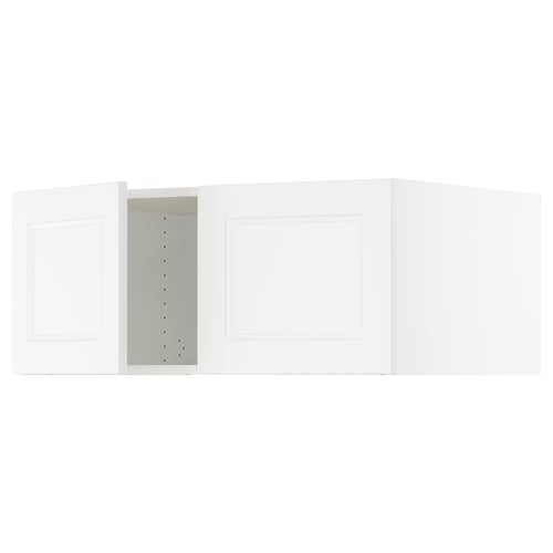 SEKTION Surmeuble réfr/cong 2 ptes, blanc/Axstad blanc mat, 36x24x15 "