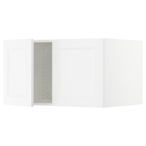 SEKTION Surmeuble réfr/cong 2 ptes, blanc/Axstad blanc mat, 36x24x20 "
