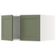 SEKTION Surmeuble réfr/cong 2 ptes, blanc/Axstad gris-vert, 36x24x20 "