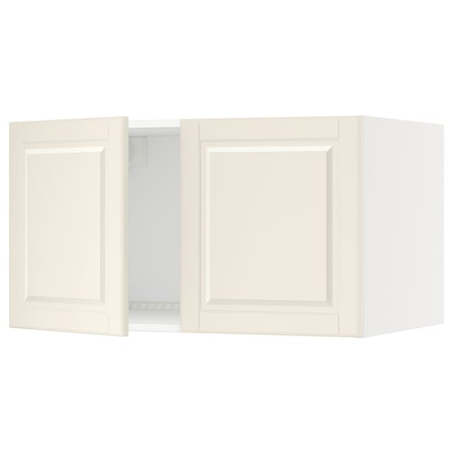 SEKTION Surmeuble réfr/cong 2 ptes, blanc/Bodbyn blanc cassé, 36x24x20 "
