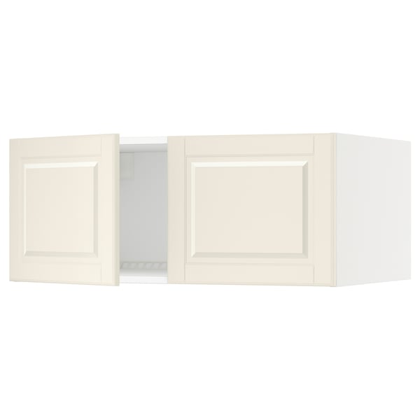 SEKTION Surmeuble réfr/cong 2 ptes, blanc/Bodbyn blanc cassé, 36x24x15 "