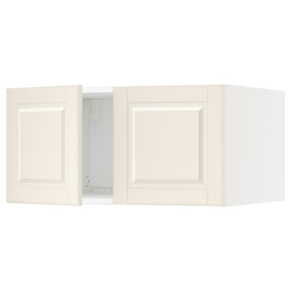 SEKTION Surmeuble réfr/cong 2 ptes, blanc/Bodbyn blanc cassé, 30x24x15 "