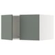 SEKTION Surmeuble réfr/cong 2 ptes, blanc/Nickebo gris -vert mat, 36x24x20 "