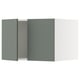 SEKTION Surmeuble réfr/cong 2 ptes, blanc/Nickebo gris -vert mat, 30x24x20 "