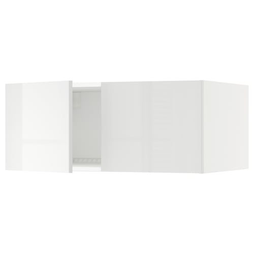 SEKTION Surmeuble réfr/cong 2 ptes, blanc/Ringhult blanc, 36x24x15 "