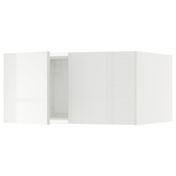SEKTION Surmeuble réfr/cong 2 ptes, blanc/Ringhult blanc, 30x24x15 "