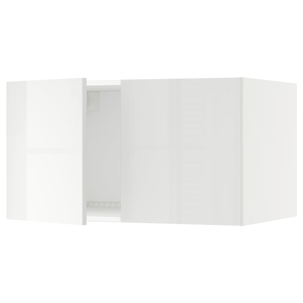 SEKTION Surmeuble réfr/cong 2 ptes, blanc/Ringhult blanc, 36x24x20 "