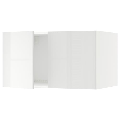 SEKTION Surmeuble réfr/cong 2 ptes, blanc/Ringhult blanc, 36x24x20 "