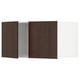 SEKTION Surmeuble réfr/cong 2 ptes, blanc/Sinarp brun, 36x24x20 "