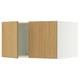 SEKTION Surmeuble réfr/cong 2 ptes, blanc/Sinarp chêne plaqué, 36x24x20 "