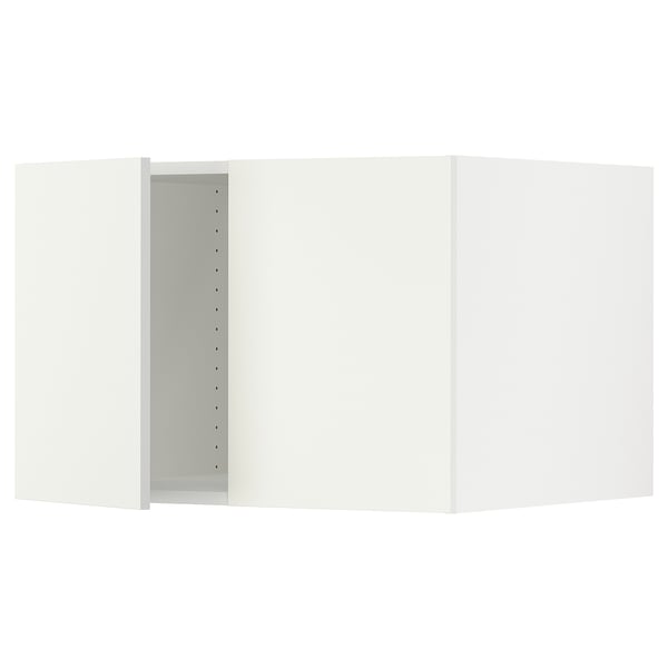 SEKTION Surmeuble réfr/cong 2 ptes, blanc/Vallstena blanc, 30x24x20 "