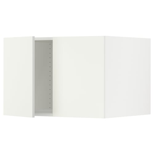 SEKTION Surmeuble réfr/cong 2 ptes, blanc/Vallstena blanc, 30x24x20 "