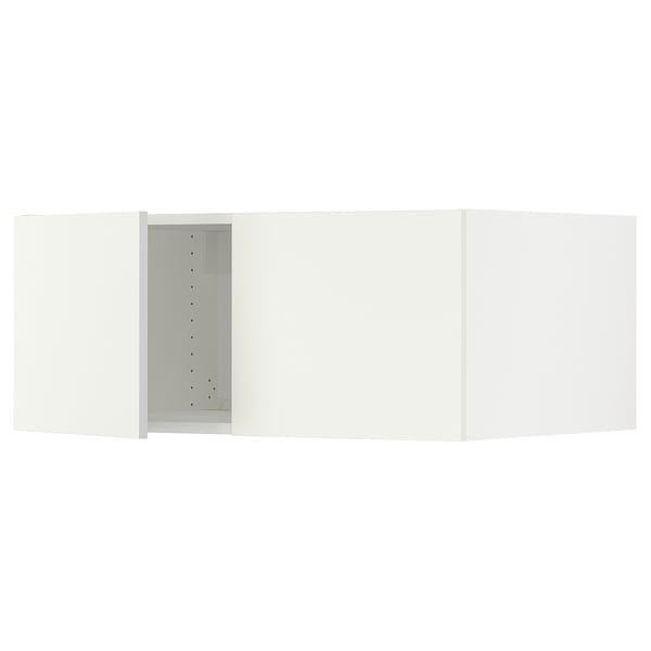 SEKTION Surmeuble réfr/cong 2 ptes, blanc/Vallstena blanc, 36x24x15 "