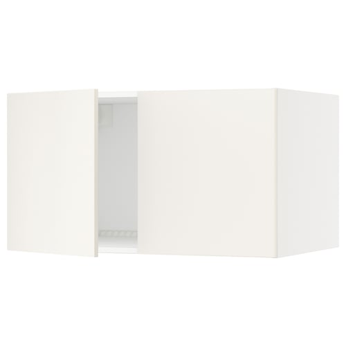 SEKTION Surmeuble réfr/cong 2 ptes, blanc/Veddinge blanc, 36x24x20 "