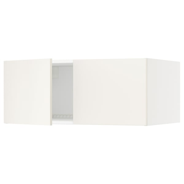 SEKTION Surmeuble réfr/cong 2 ptes, blanc/Veddinge blanc, 36x24x15 "